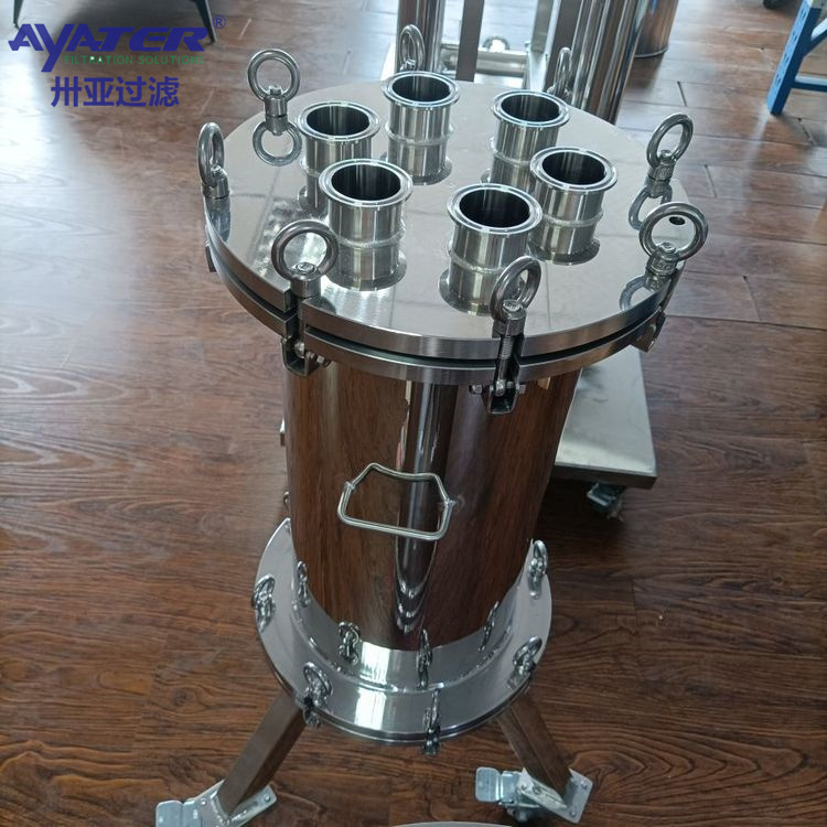 卅亞過(guò)濾 鋰電池除鐵專用不銹鋼304磁性過(guò)濾器可定制