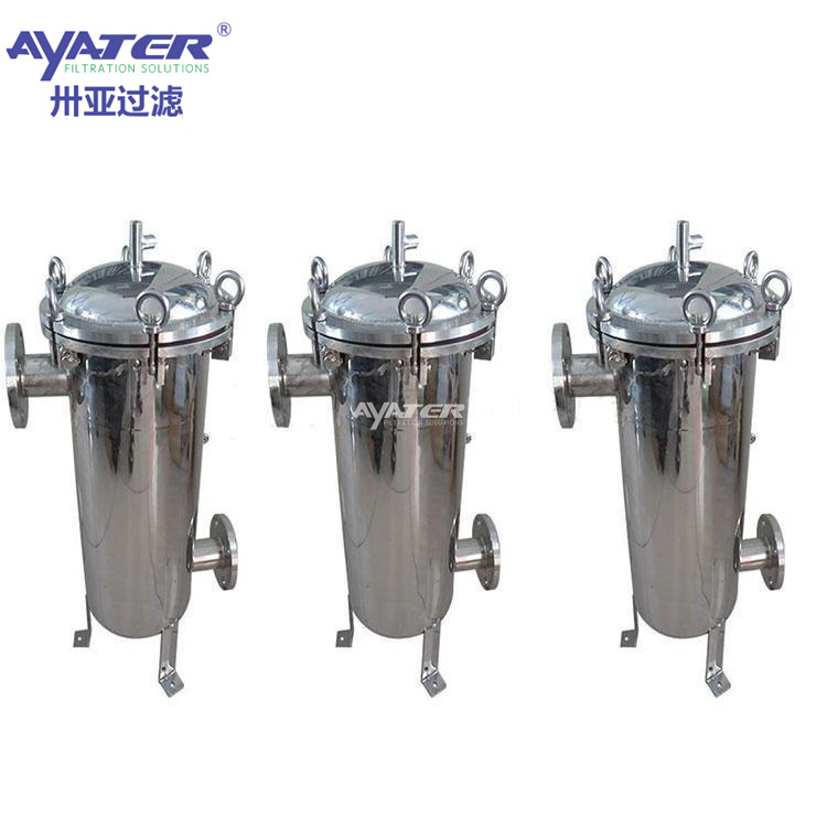 卅亞過濾 不銹鋼保安過濾器 環(huán)保水處理設備 190T/h 40寸